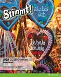 Cover: Stimmt! AQA GCSE German Foundation Student Book - Pearson Education Limited