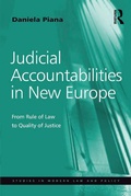 Cover: Judicial Accountabilities in New Europe - Routledge
