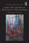 Cover: John Macmurray's Religious Philosophy - Routledge