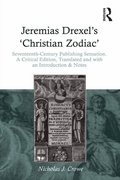 Cover: Jeremias Drexel's 'Christian Zodiac' - Routledge