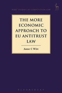 Abbildung von: The More Economic Approach to EU Antitrust Law - Hart Publishing