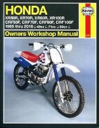 Abbildung von: Honda XR50-100R & CRf50-100F (85 - 16) - Haynes Manuals Inc
