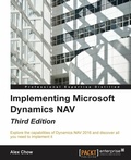 Cover: Implementing Microsoft Dynamics NAV - Third Edition - Packt Publishing