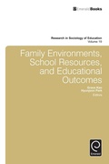 Cover: Family Environments, School Resources, and Educational Outcomes - Emerald Publishing Limited