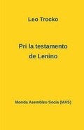 Cover: Pri la testamento de Lenino - Monda Asembleo Socia