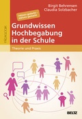 Cover: Grundwissen Hochbegabung in der Schule - Beltz Verlagsgruppe GmbH & Co. KG
