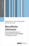 Cover: Berufliche Inklusion - Juventa Verlag ein Imprint der Beltz Verlagsgruppe GmbH & Co. KG