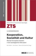 Cover: Kooperation, Sozialit&auml;t und Kultur - Beltz Juventa