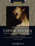 Cover: Catone in Utica - Boosey & Hawkes Bote & Bock