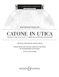 Cover: Catone in Utica - Boosey & Hawkes Bote & Bock