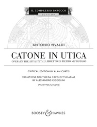 Abbildung von: Catone in Utica - Boosey & Hawkes Bote & Bock