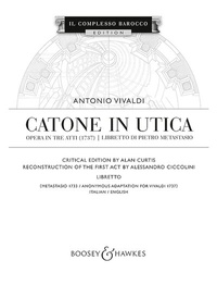 Abbildung von: Catone in Utica - Boosey & Hawkes Bote & Bock