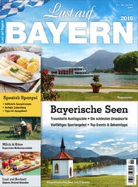 Abbildung von: Lust auf Bayern 1/2016 - Bayerische Seen - pmc active