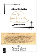 Cover: Acta Periodica Duellatorum - Acta Periodica Duellatorum