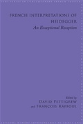 Cover: French Interpretations of Heidegger - State University of New York Press