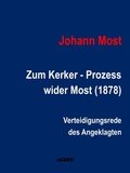 Cover: Zum Ketzer - Prozess wider Most (1878) - Books on Demand