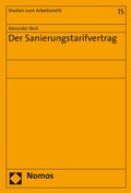 Cover: Der Sanierungstarifvertrag - Nomos