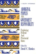 Cover: Aboriginal Peoples and Government Responsibility - McGill-Queen's University Press