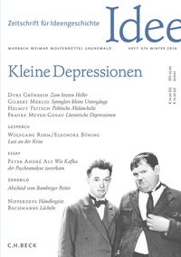 Abbildung von: Zeitschrift für Ideengeschichte Heft X/4 Winter 2016 - C.H.BECK