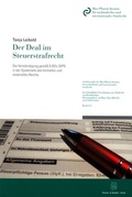 Cover: Der Deal im Steuerstrafrecht. - Duncker & Humblot