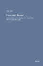 Cover: Form und Grund - Meiner