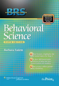 Enlarge image Cover: BRS Behavioral Science - Lippincott Williams and Wilkins