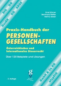 Abbildung von: Praxis-Handbuch der PERSONENGESELLSCHAFTEN - Grundner Fachbuch-Verlag für Steuer- und Wirtschaftsliteratur