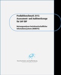 Cover: Produktbenchmark 2015: Assessment- und Auditwerkzeuge f&uuml;r SAP ERP - IMI-Verlag