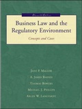 Cover: Business Law and the Regulatory Environment - McGraw Hill Higher Education