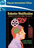 Cover: Behavior Modification - Pearson
