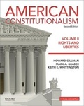 Cover: American Constitutionalism - Oxford University Press Inc