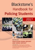 Cover: Blackstone's Handbook for Policing Students 2017 - Oxford University Press