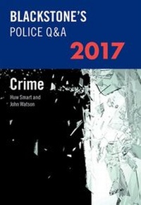 Abbildung von: Blackstone's Police Q&A: Crime 2017 - Oxford University Press