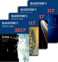 Abbildung von: Blackstone's Police Q&A: Four Volume Pack 2017 - Oxford University Press