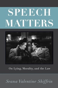 Enlarge image Cover: Speech Matters - Princeton University Press