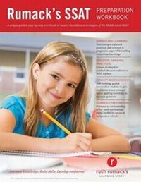 Enlarge image Cover: Rumack's SSAT Preparation Workbook - Ruth Rumack's Learning Space