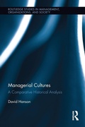 Cover: Managerial Cultures - Routledge