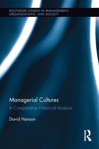 Enlarge image Cover: Managerial Cultures - Routledge