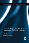 Cover: Minimum Wages, Pay Equity, and Comparative Industrial Relations - Routledge