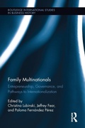 Cover: Family Multinationals - Routledge