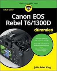 Abbildung von: Canon EOS Rebel T6/1300D For Dummies - Wiley