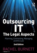 Cover: Outsourcing IT - The Legal Aspects - Routledge