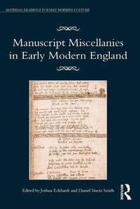 Abbildung von: Manuscript Miscellanies in Early Modern England - Routledge