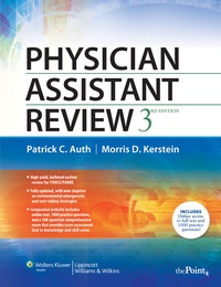 Enlarge image Cover: Physician Assistant Review - Lippincott Williams and Wilkins
