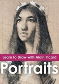 Cover: Learn to Draw with Alain Picard - Portraits - Betterway Books