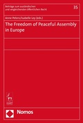 Cover: The Freedom of Peaceful Assembly in Europe - Nomos/Hart