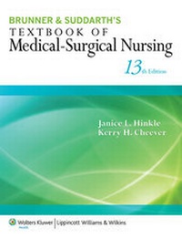 Enlarge image Cover: Brunner & Suddarth's Textbook of Medical-Surgical Nursing - LWW