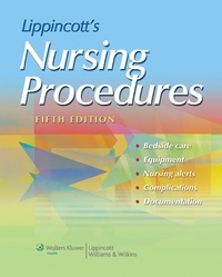 Enlarge image Cover: Lippincott's Nursing Procedures - Lippincott Williams and Wilkins