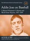 Cover: Addie Joss on Baseball - McFarland & Co Inc