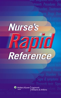 Enlarge image Cover: Nurse's Rapid Reference - Lippincott Williams and Wilkins